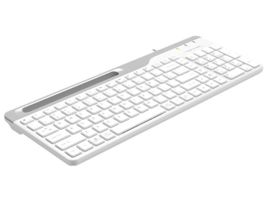 Клавиатура проводная A4Tech Fstyler FK25 белый/серый (FK25 WHITE)